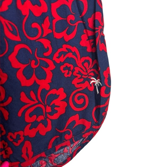 SUNDRY Athleisure Aloha Pull on Drawstring Shorts in Navy Size 0 (XS) - Picture 4 of 16